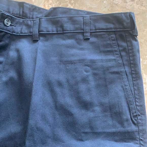 Men's Navy Work Uniform Shorts 44 Unbranded F274 - Picture 4 of 11